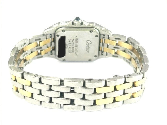Cartier 18K Yellow Gold / Stainless Steel Panthere' de Cartier 1120 Small Model