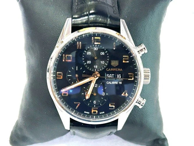TAG Heuer Carrera Caliber 16 CV2A1AB Chronograph 16 Watch W/Box & Papers