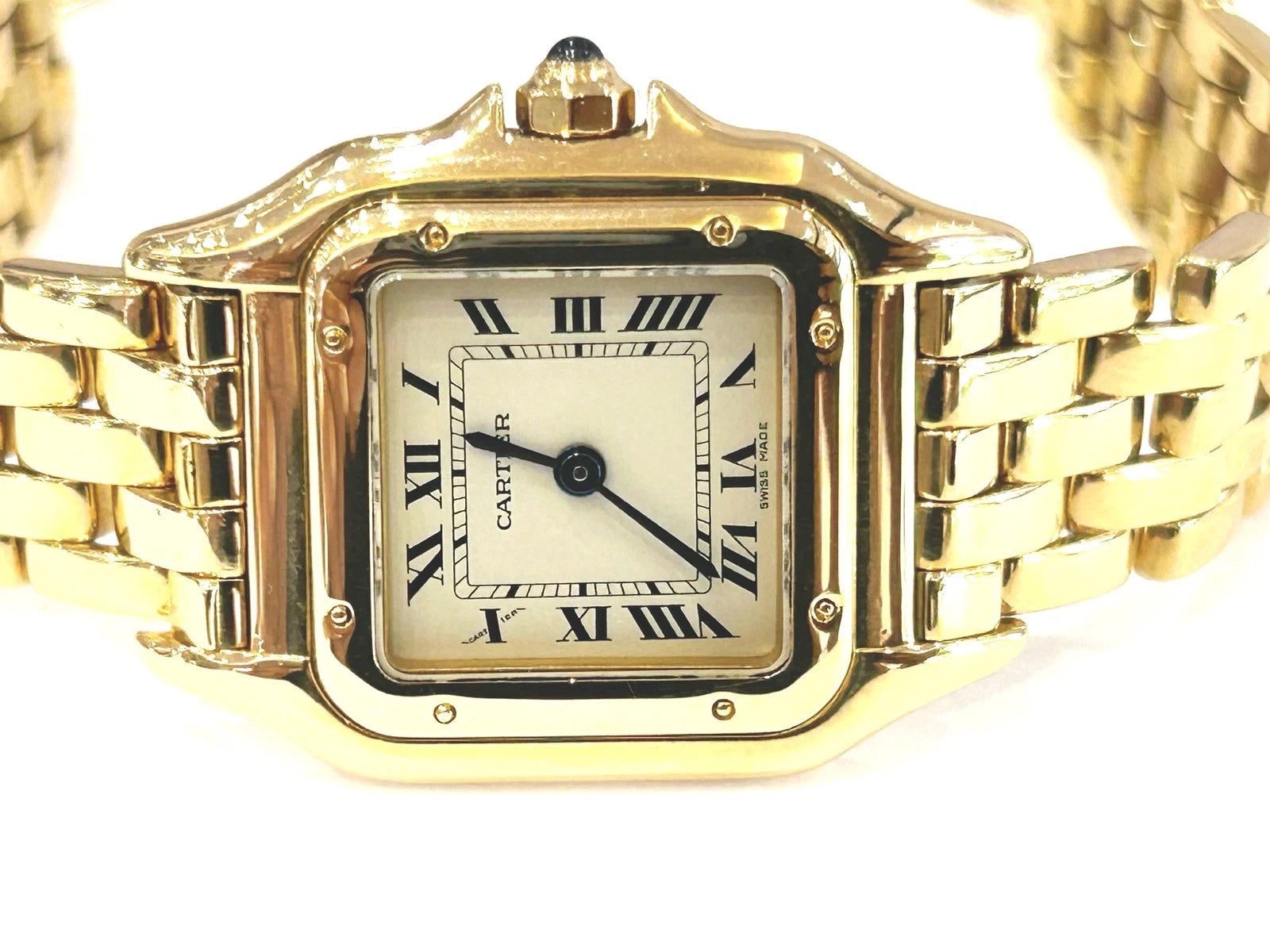 Cartier Panthere' De Cartier 18K Yellow Gold 22MM Quartz Watch W/Box 866911