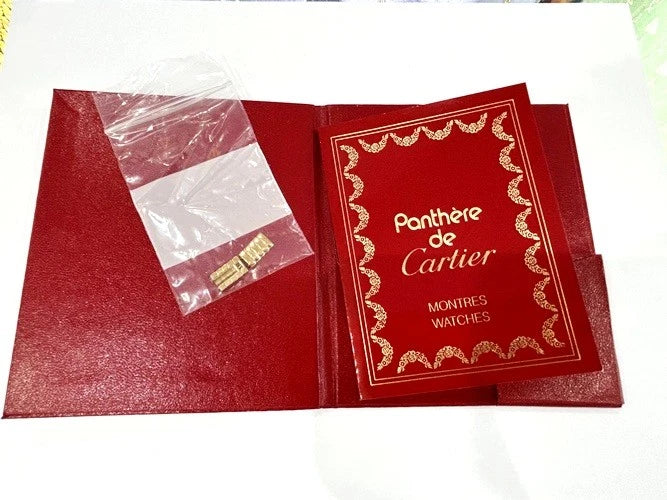 Cartier Panthere' De Cartier 18K Yellow Gold 22MM Quartz Watch W/Box 866911