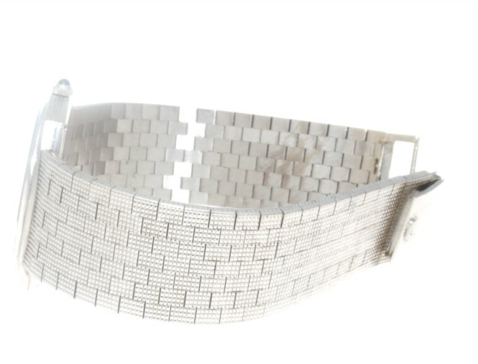 Vintage Piaget 18K White Gold Ladies Watch 9581