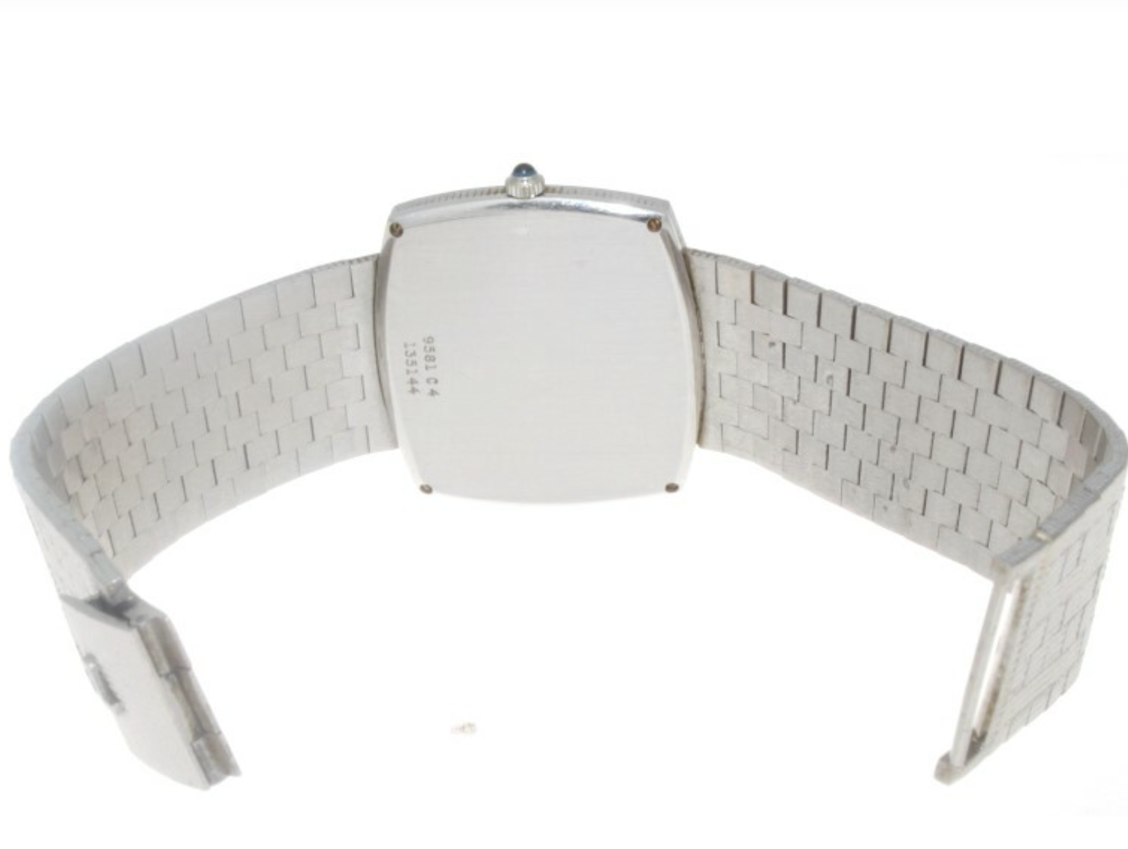 Vintage Piaget 18K White Gold Ladies Watch 9581