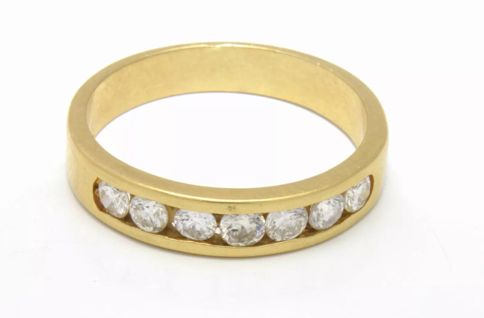 14K Yellow Gold & Diamond Ring Band 1.00 Cts.