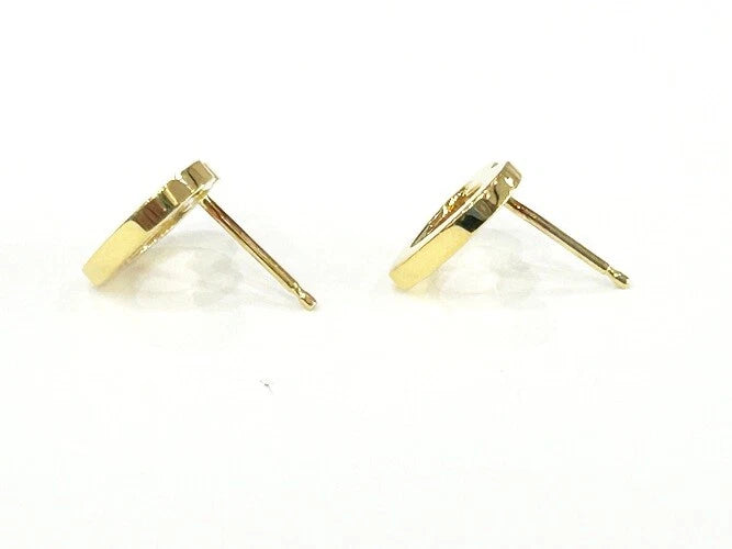 Tiffany & Company 18K Yellow Gold Heart Earrings 4.1 Grams