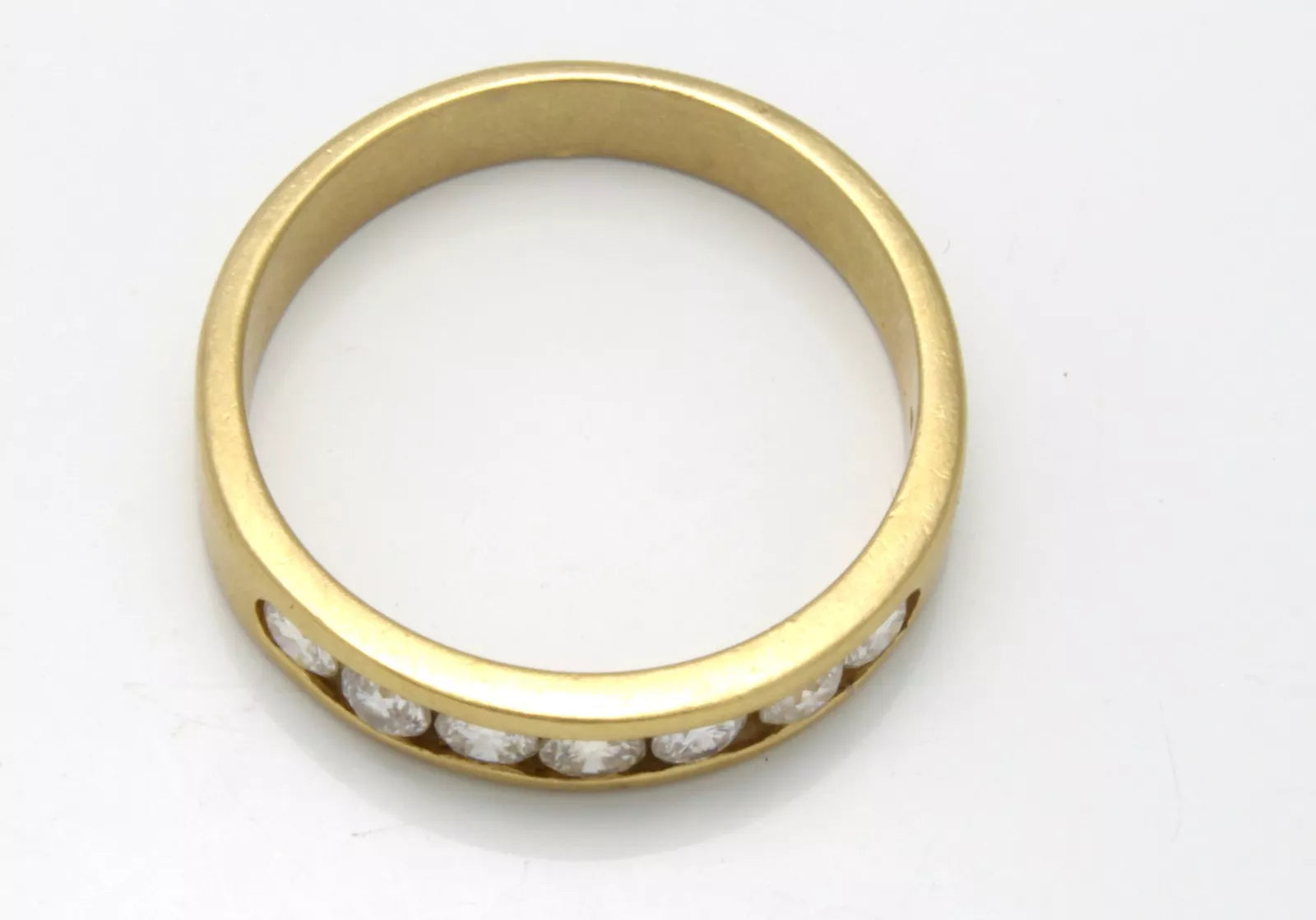 14K Yellow Gold & Diamond Ring Band 1.00 Cts.