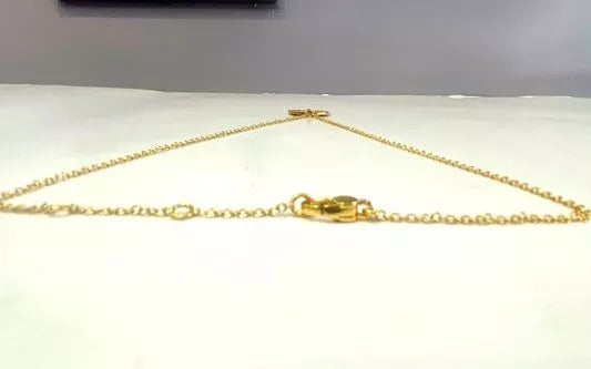 Gucci 18K Yellow Gold Icon Double G Movable Pendant Necklace 14.70 Grams