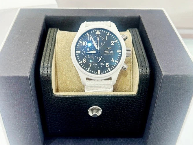 ICW Pilots Top Gun Lake Tahoe Watch 3891 W/ Box & Papers