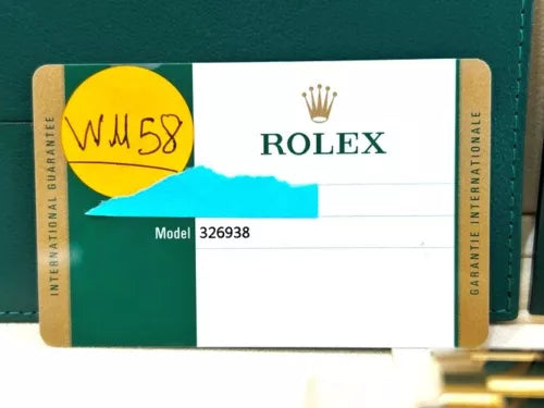 Rolex 18K Yellow Gold Sky-Dweller Champagne Dial Complete Box & Papers 326938