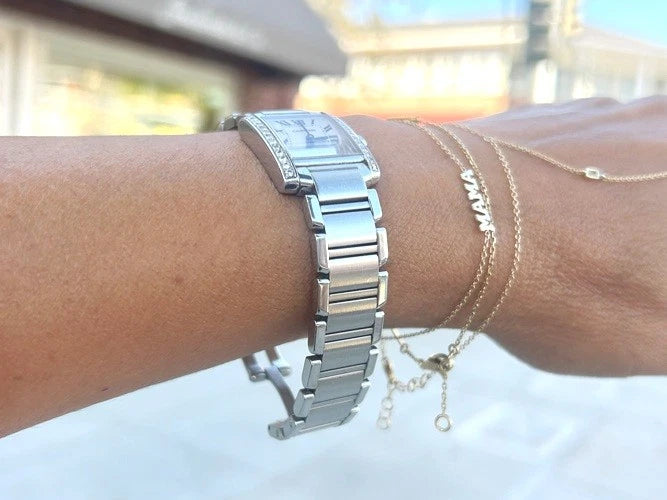 Cartier Tank Francaise Stainless Steel Ladies Watch 2384