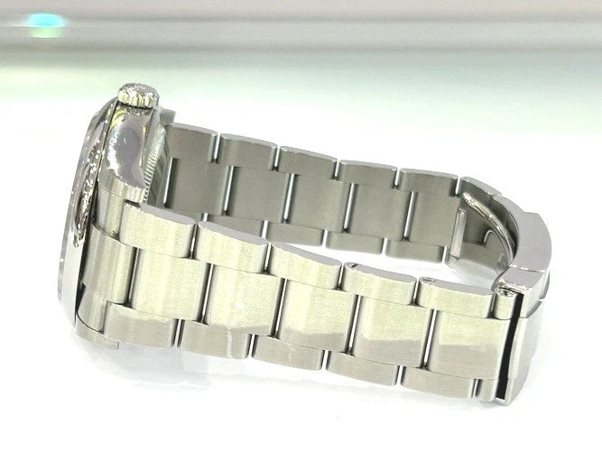 Rolex Stainless Steel Oyster Perpetual Green Dial 36MM 126000 W/Papers