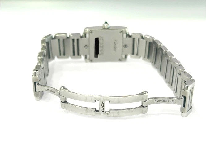 Cartier Tank Francaise Stainless Steel Ladies Watch 2384