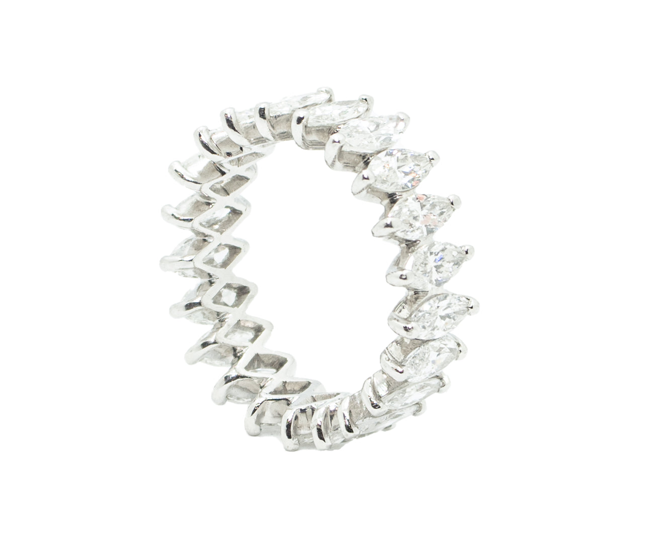 PLATINUM DIAMOND ETERNITY RING