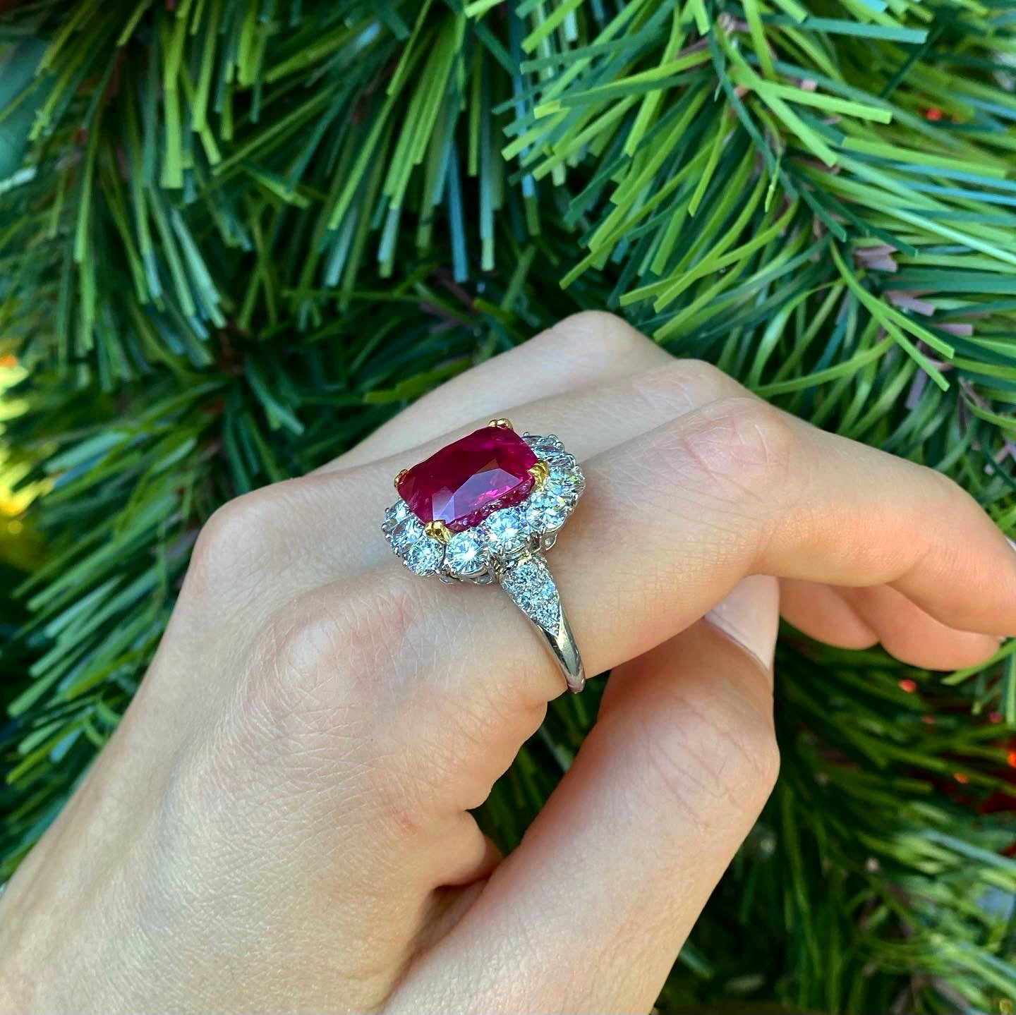 Platinum Ruby Ring – Williams Jewelers
