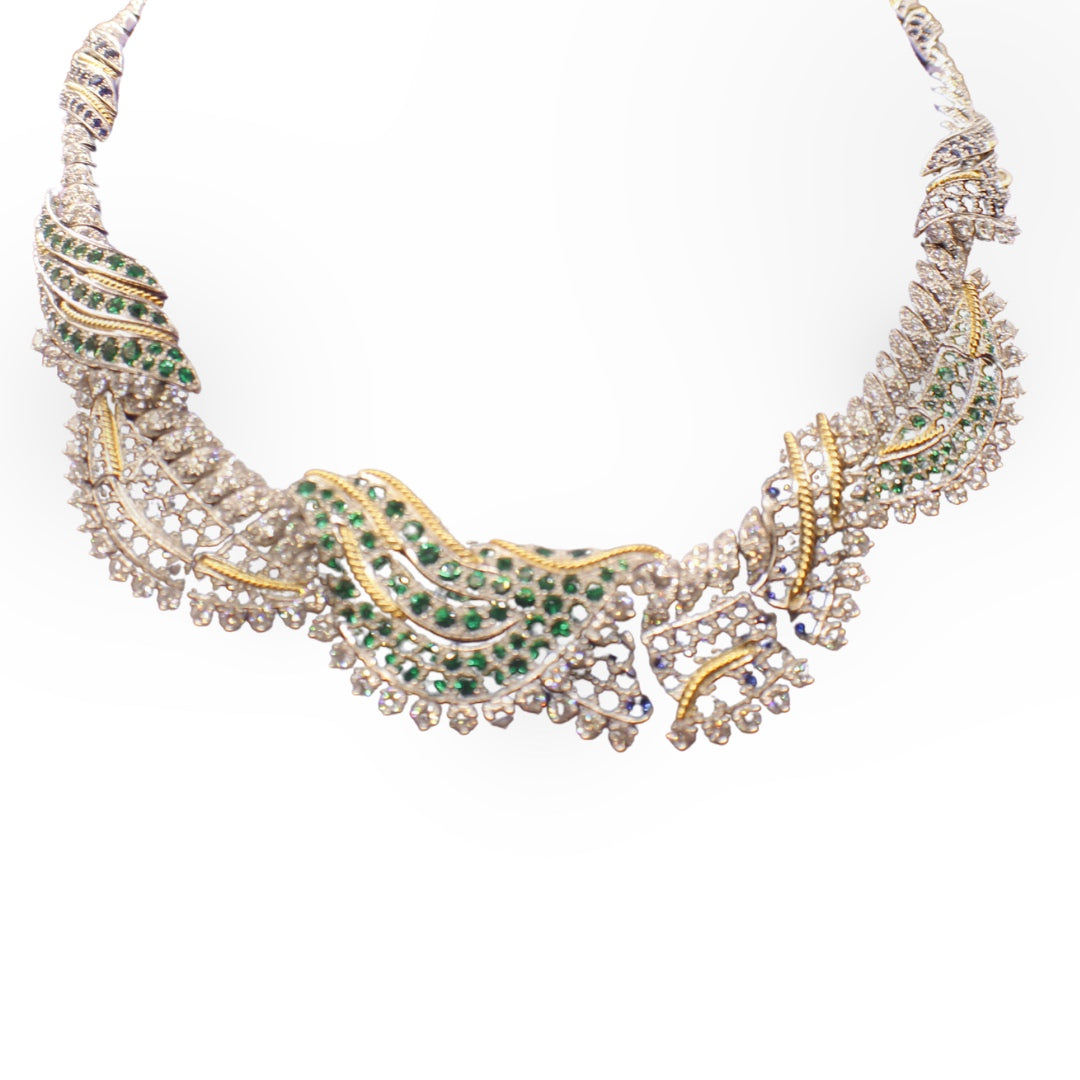 TIFFANY & CO. Schlumberger Diamond "Scarf" Necklace